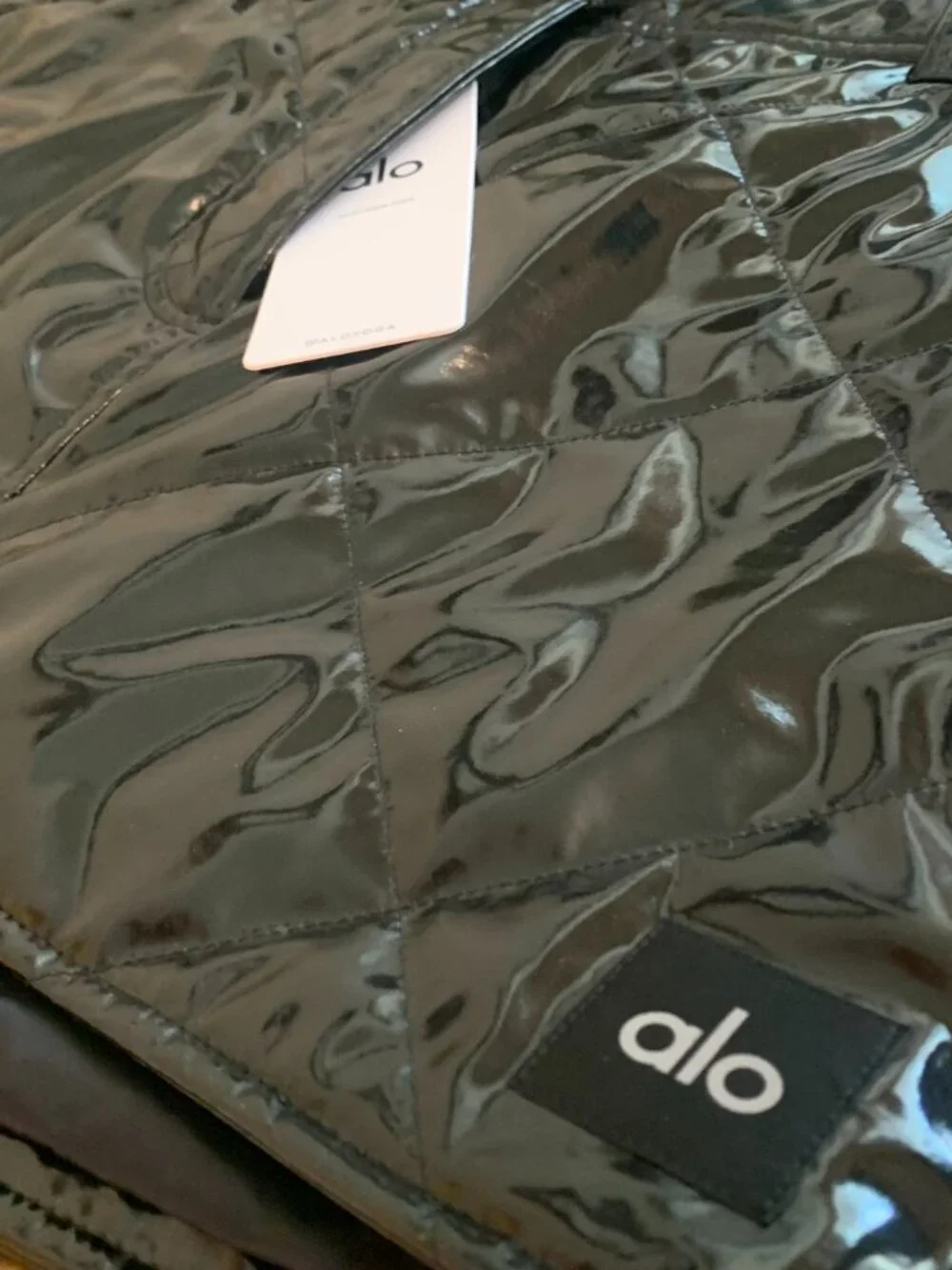 ALO Snomoto Puffer Mini Skirt, Size M NWT